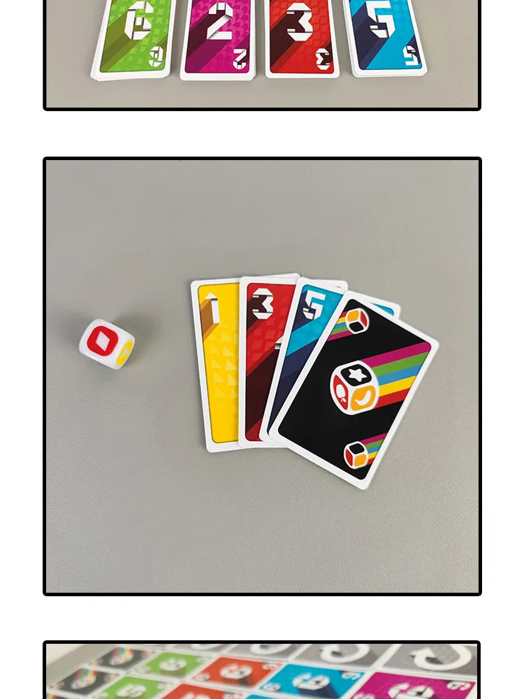 Push Card Game Adults and Teens Strategy Board Game- Family Game for Kids and Adults Age 8 Years Up - 2 to 6 Players