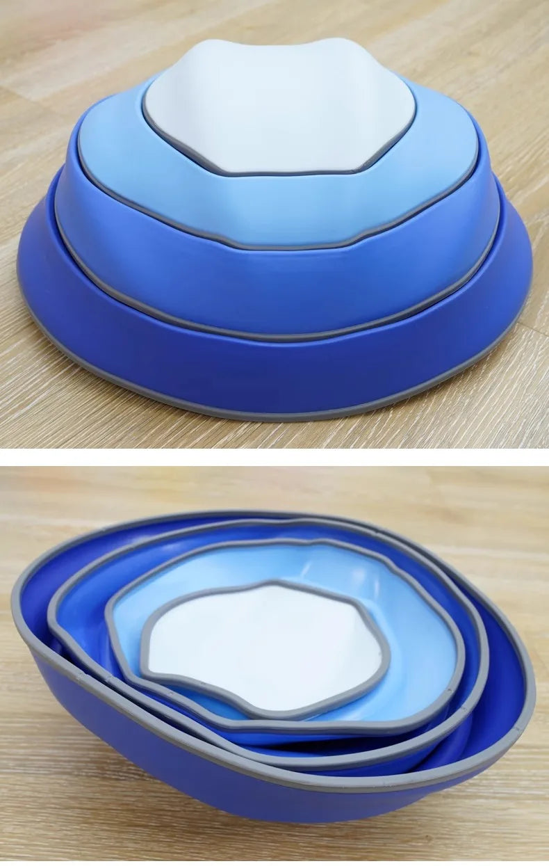 Children Balance Stepping Stones Sports Toys Sensory Integration Training Parish Party Indoor Outdoor Social Game Autism Therapy