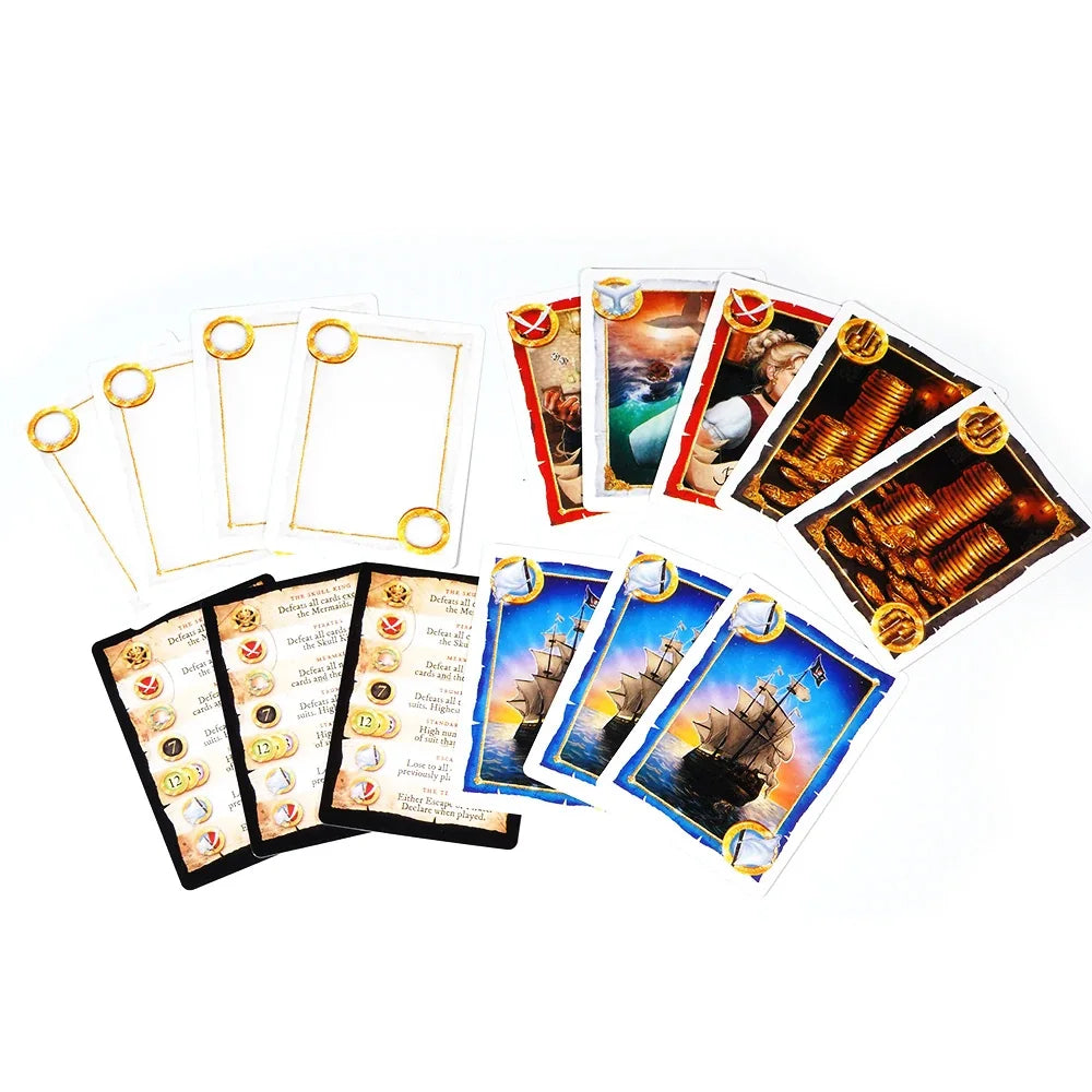 Skull King Board Game - Pirate Adventure Strategy Game for 3 - 8 Players, Ages 8+ - Enhance Intelligence & Promote Interaction