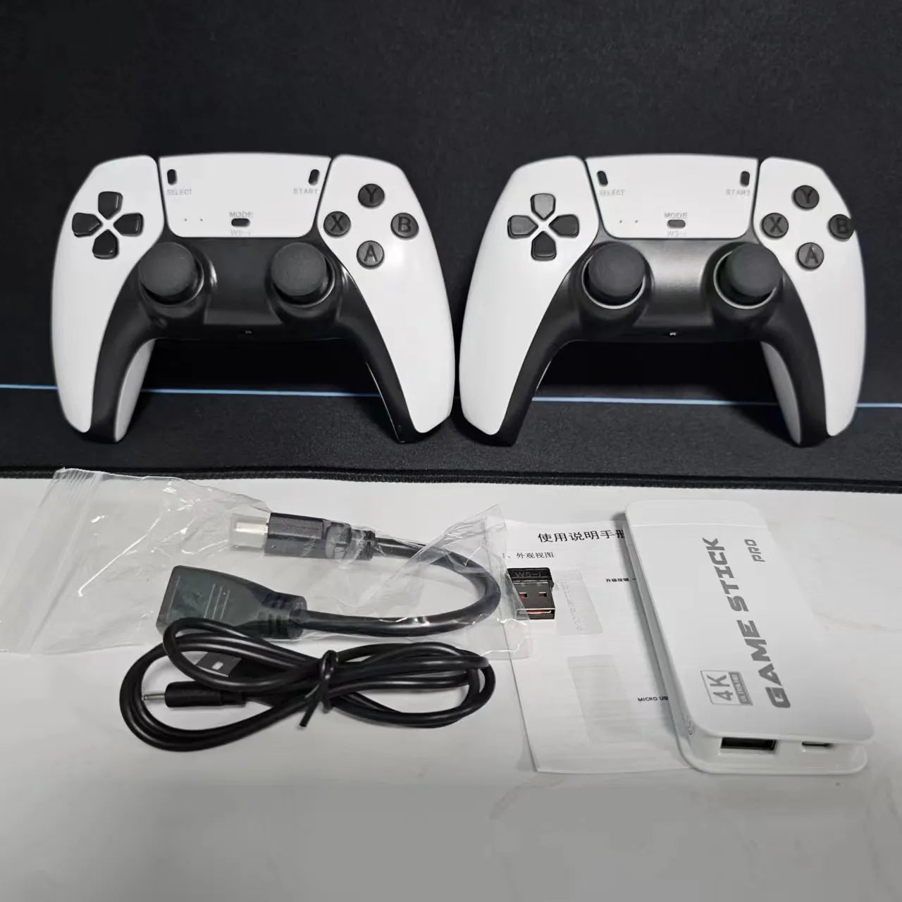 Video Game Sticks M15 pro Console 2.4G Dual Wireless Controller Game Stick 4K 20000 games Retro game For ropshiopping Xmas Gift