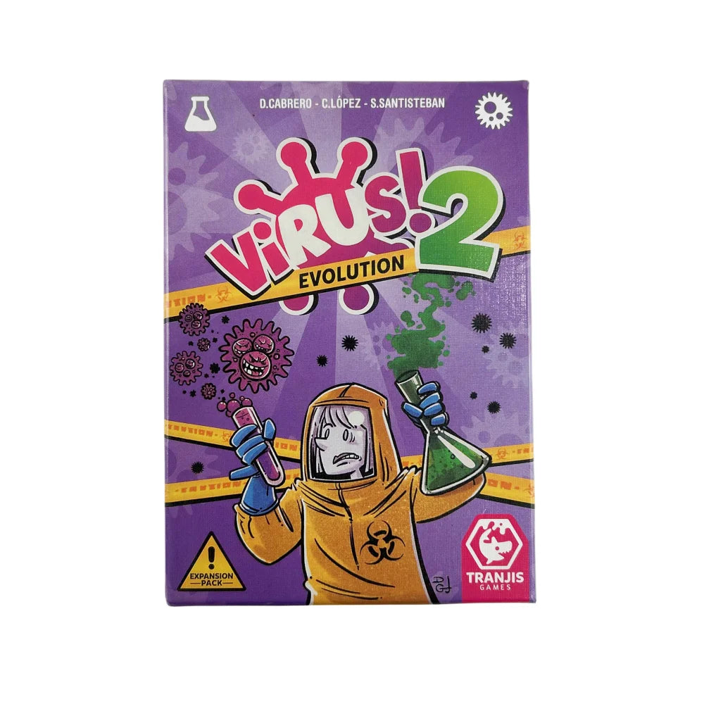 Virus Card Game The Contagiously Virus 2 Card Correct Version Party Game For Fun Family Games