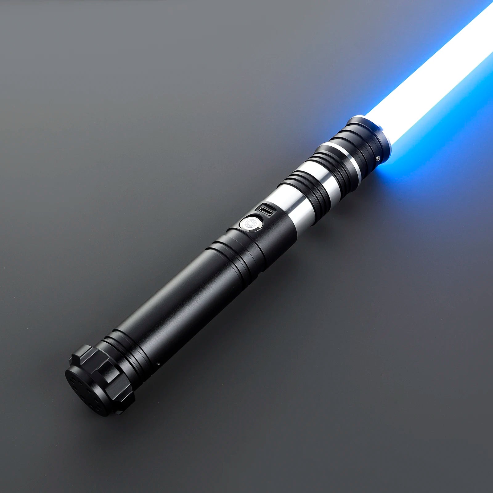 DamienSaber Xeno3.0 Pixel Lightsaber Sensitive Smooth Swing Light Saber Force Heavy Dueling Blade Metal Hilt with 34 Sound Fonts
