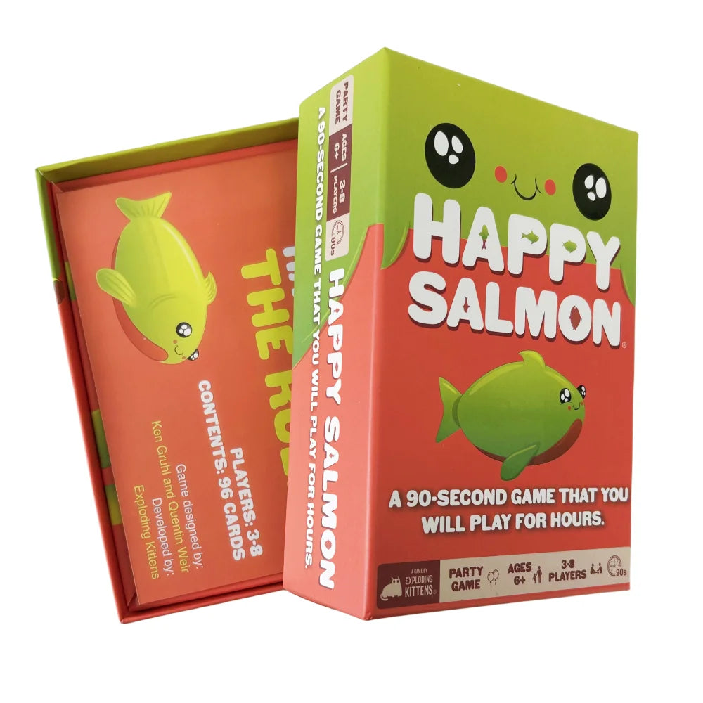 Happy Little Dinosaurs English Chess and Card Strategy Hazards Party Playing Board Evolution Game Cards