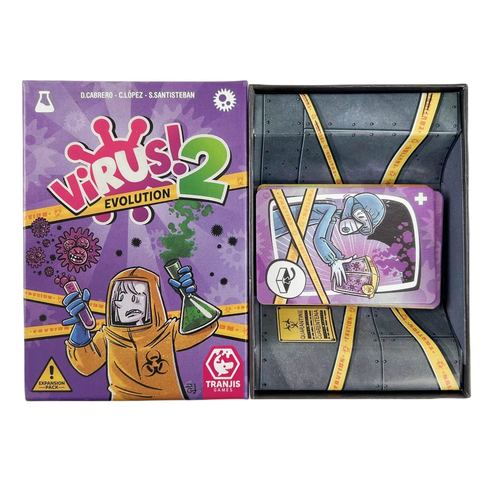 Virus Card Game The Contagiously Virus 2 Card Correct Version Party Game For Fun Family Games
