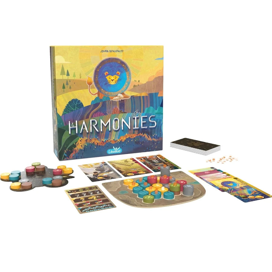 Harmonies - Board Games - Creation of Landscapes and Habitats for Animals - Strategy and Creativity - For Ages 10 and Above