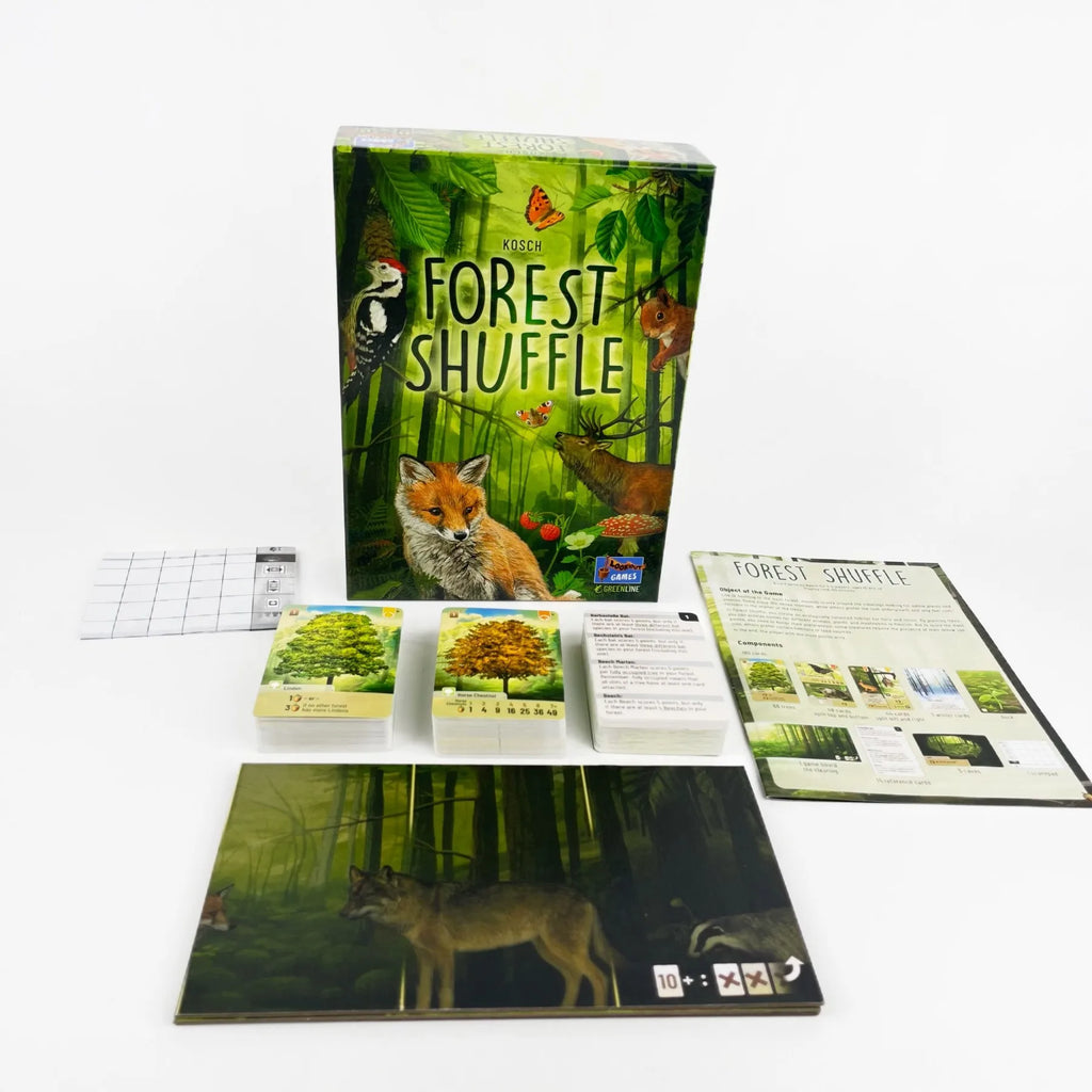 Forest Shuffle Card Game - Clever Strategy Game, Fun Family Game for Kids and Adults , 2-5 Players, 60 Minutes