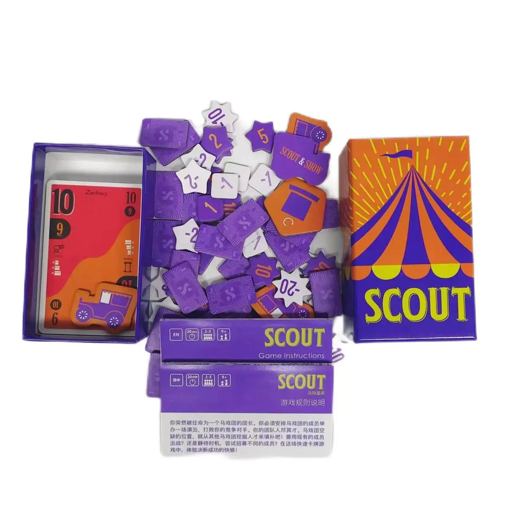 Strategy Board Game | Nine Tiles Panic | Durian | Maskemen| Dropolter | Whale To Look |Rafter Five|Scout Card • Best Family Game