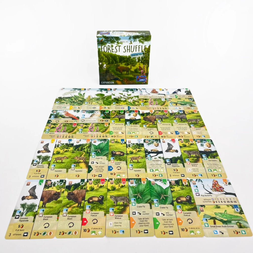 Forest Shuffle Card Game - Clever Strategy Game, Fun Family Game for Kids and Adults , 2-5 Players, 60 Minutes